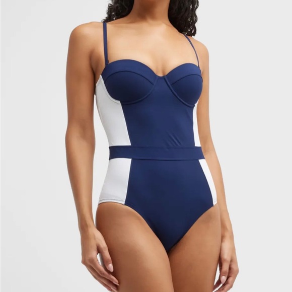 Tory Burch Other - Nwt Tory Birch Two-Tone One Piece Swimsuit